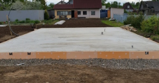 Фундамент монолитная плита под дом цена в Белой Калитве - от 4076 руб/м2