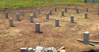 Фундамент на забивных жб сваях под ключ в Белой Калитве - фундамент из забивных железобетонных свай цена от 3108 руб/м2